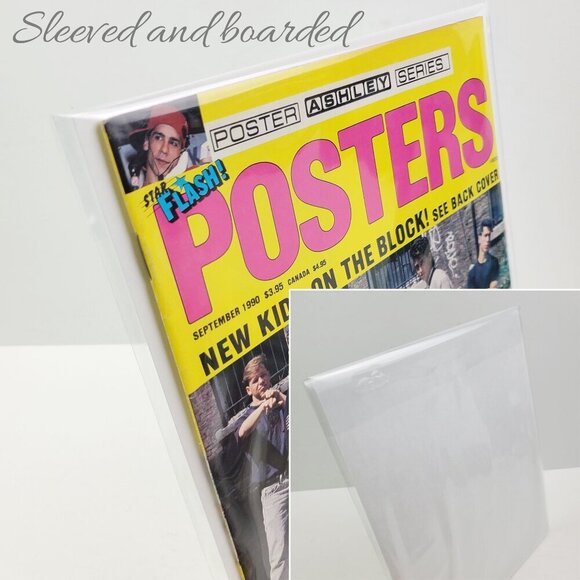 Star Flash! Posters New Kids on Block NKOTB Ashley Series Sept. 1990 Complete - Picture 4 of 10